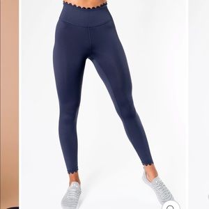 IVL Scallop Legging Baritone Blue